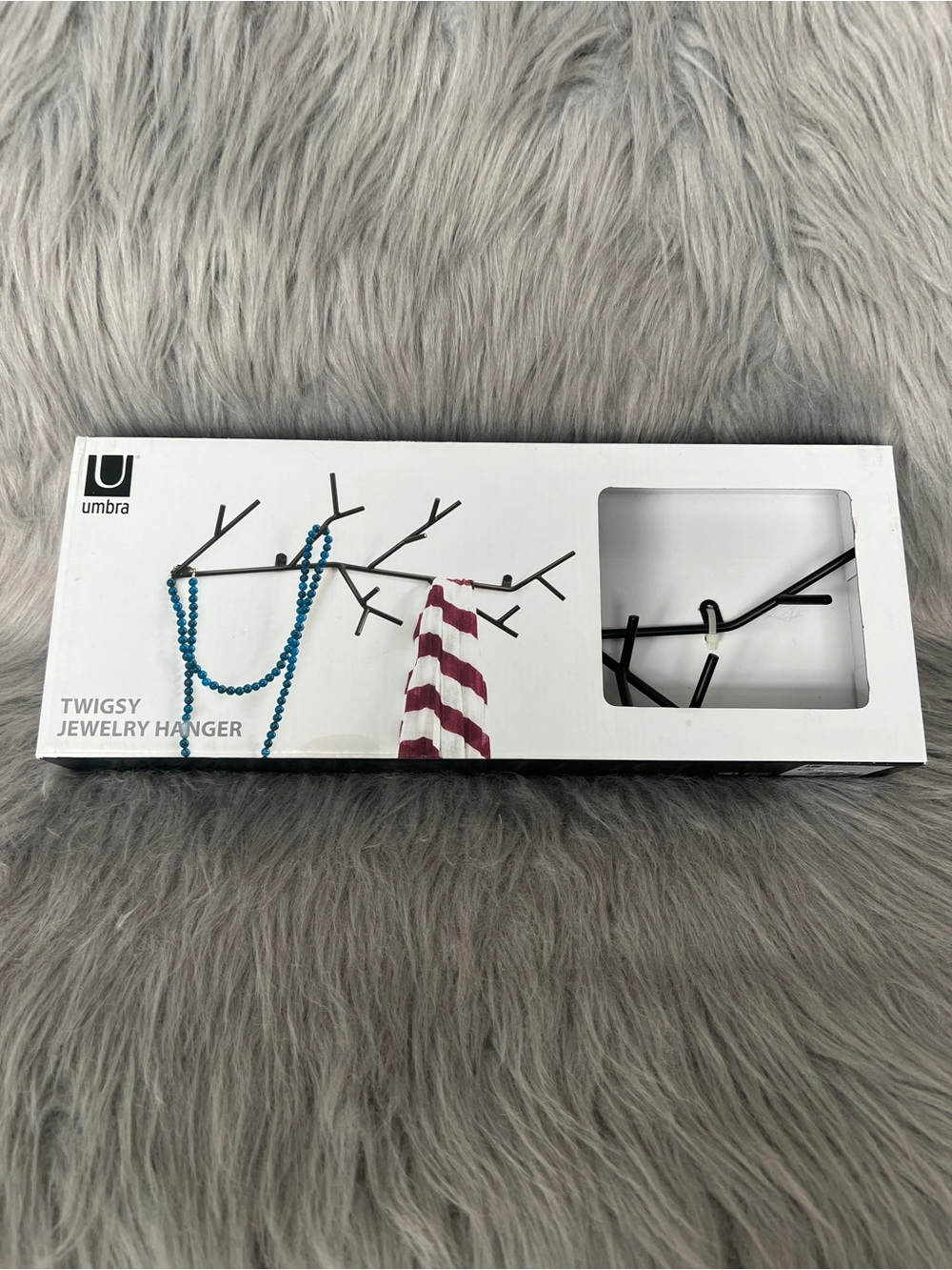 Umbra Twigsy Black Jewelry Hanger • NWT